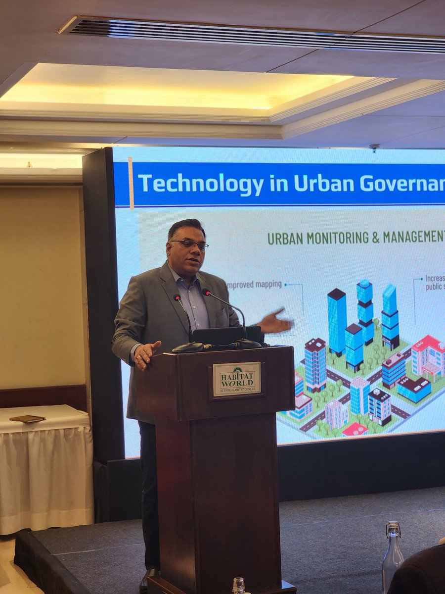 NIUA_India (@niua_india) on Twitter photo "Emerging tech in urban governance drives efficiency, transparency, sustainability & equity. Challenges? Address privacy concerns, enhance cybersecurity, and close regulatory gaps for ethical tech adoption.ā - Pankaj Sharma, RL, <a href="/NUDM_NIUA/">National Urban Digital Mission-NIUA</a> "Emerging tech in urban governance drives efficiency, transparency, sustainability & equity. Challenges? Address privacy concerns, enhance cybersecurity, and close regulatory gaps for ethical tech adoption.ā - Pankaj Sharma, RL, <a href="/NUDM_NIUA/">National Urban Digital Mission-NIUA</a>