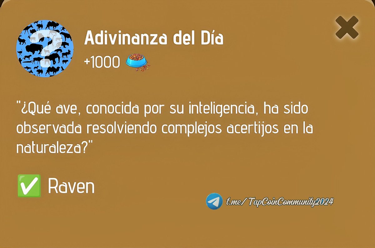 Street_0075's tweet photo. #Hrum #ZooStoryBot 
18 de Diciembre 

Autor - Oscar Wilde
Adivinanza - Raven 

Unete para más... 
https://t.co/l2weYEWy1m

#CitadelDía #ZooRiddle #Zoo
 #NewProject #Blum #Dogs #PAWS #BabyDogePaws #Bitcoin #Binance https://t.co/tXrQXhj6BJ