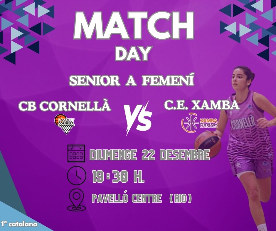 🗓️Diumenge 22 Desembre⁠.⁠
⁠
📍Pavelló Centre. (RIO)⁠.⁠
⁠
⌚️19:30 H.⁠
⁠
🔵 vs C.E. Xamba.
⁠
🔵 #somblaus #somfamiliablava #somCornellà #juntssommesforts⁠
#cbc2024 #supercopa