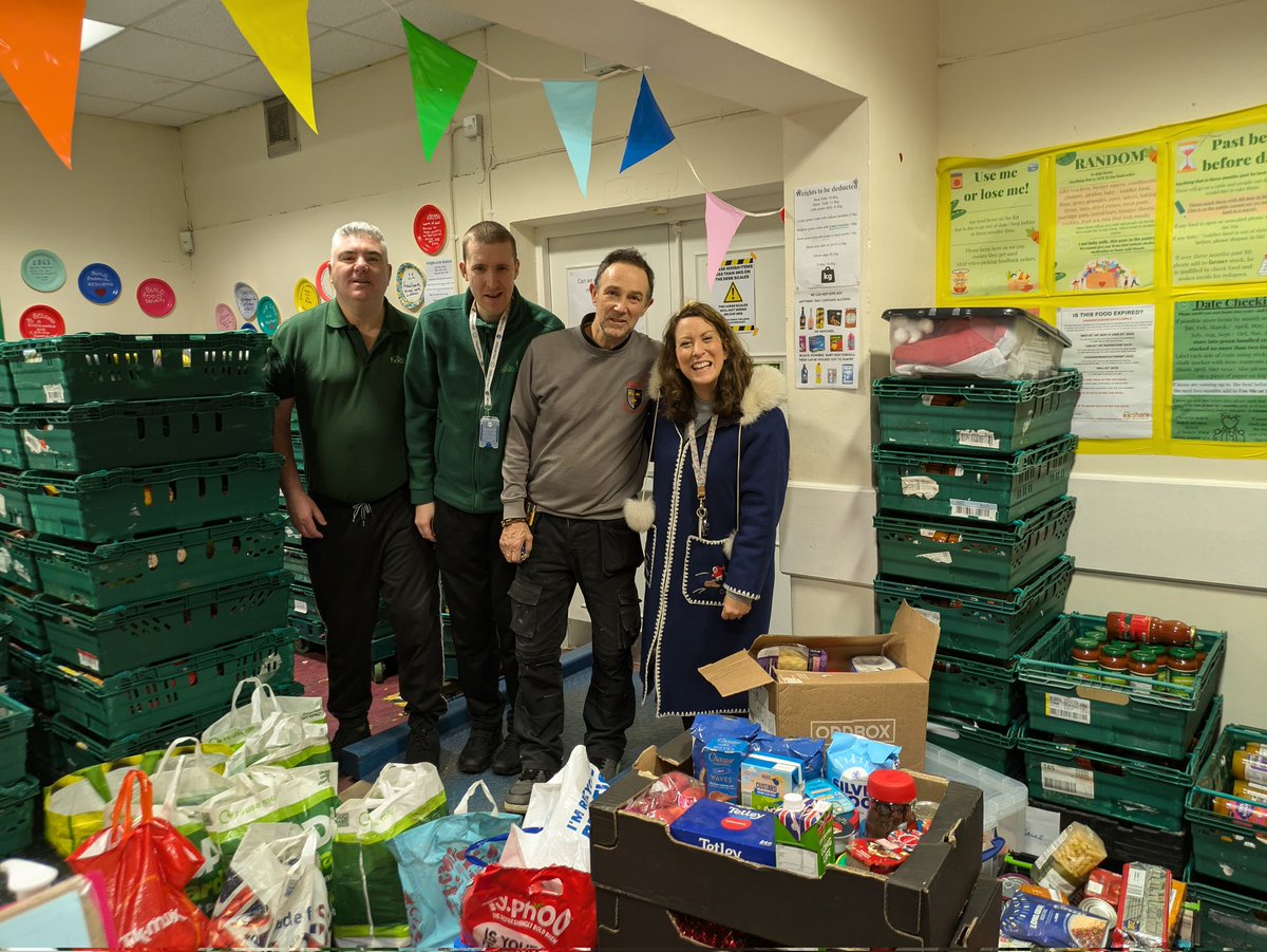 A massive thank you to our Wednesday team and everyone who dropped off donations today we really appreciate you.