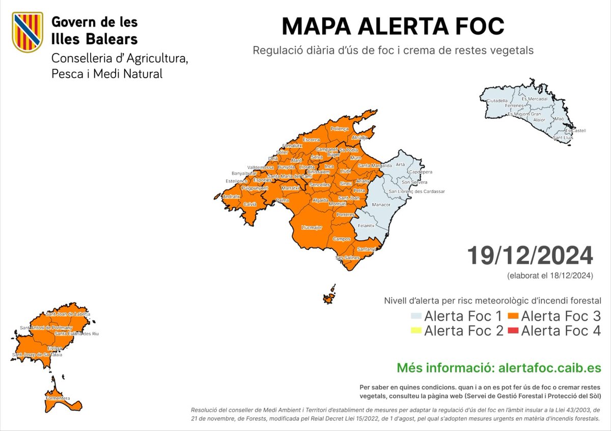 Conselleria d'Agricultura, Pesca i Medi Natural tweet media