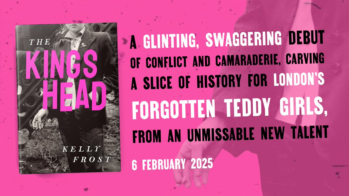 A fierce story about friendship and competition set among London's forgotten girl gangs from a vital new talent.

tidd.ly/3ZZrlYt