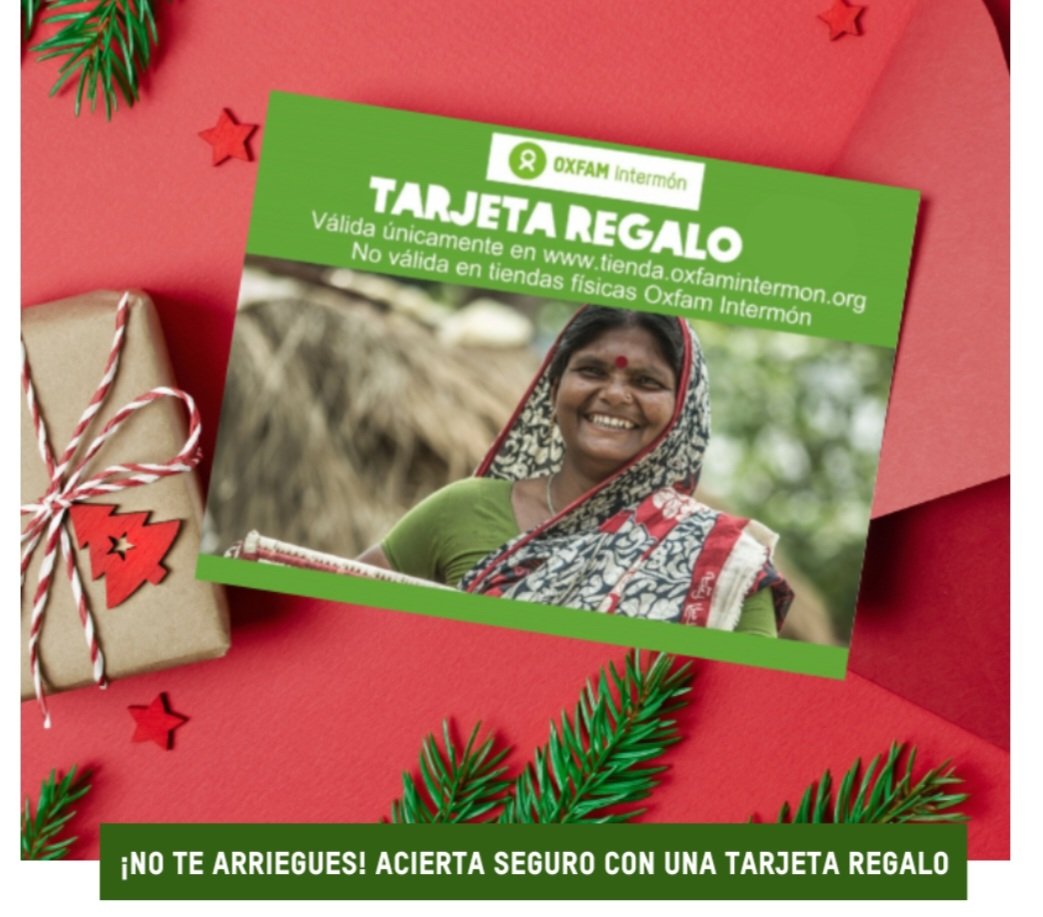 OIenMalaga's tweet photo. ¿Estás buscando un regalo que sorprenda y cambie vidas? 🎁 💚

🎟Tarjetas Regalo de @OxfamIntermon, tú eliges importe y quien la recibe decide los productos de @ComercioJustoOI  cafés, chocolates, moda sostenible, cosmética, decoración...✨️

https://t.co/hkntVYDiz6

Acertarás💚 https://t.co/mOiLCqxZ0Z