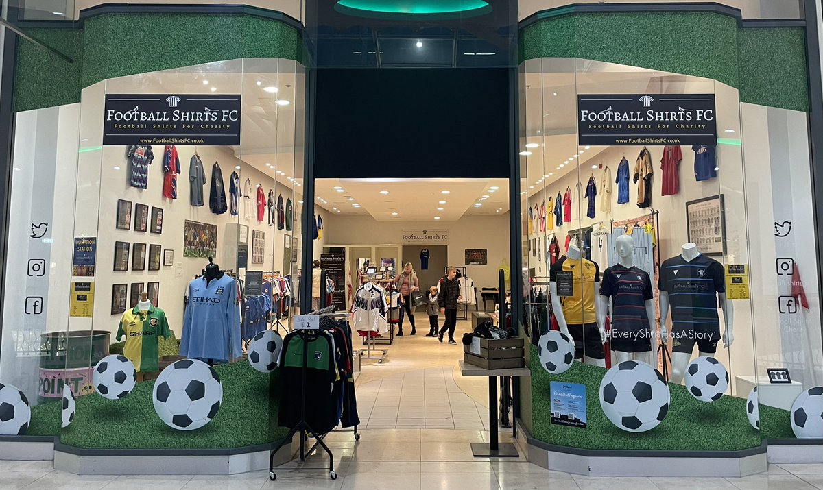 Our Basingstoke shop <a href="/FestivalPlace/">Festival Place</a> closes on Sunday 22nd.

Fri 20th ~ 10:30 - 18:00
Sat 21st ~ 10:00 - 18:00
Sun 22nd ~ 11:00 - 16:00

Thank you for your amazing support.

See you back online in 2025… ⚽️👕💛