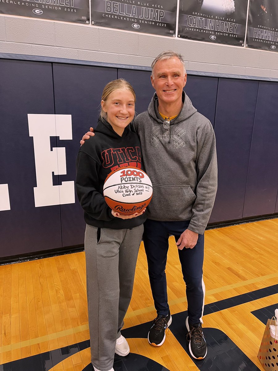 FUN!damentals,LLC (@dribbles_fun) on Twitter photo A GRANDiose Accomplishment! An honor & pleasure to be on hand in Granville Tuesday evening for <a href="/UticaRedskinsGB/">Utica Redskins Girls Basketball</a> Abby Dickson’s 1000th career point! First training session with this great young person - February 2, 2020! It’s gone by WAY too fast! #AlwaysShotReady A GRANDiose Accomplishment! An honor & pleasure to be on hand in Granville Tuesday evening for <a href="/UticaRedskinsGB/">Utica Redskins Girls Basketball</a> Abby Dickson’s 1000th career point! First training session with this great young person - February 2, 2020! It’s gone by WAY too fast! #AlwaysShotReady