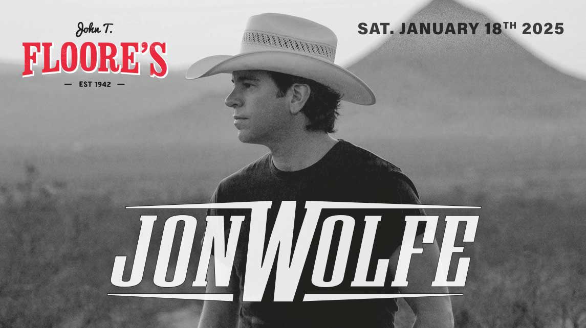 ONE MONTH TO GO before <a href="/jonwolfe/">Jon Wolfe</a> returns to Floore’s with special guest <a href="/LukePraterMusic/">Luke Prater</a>! Grab your tickets here: bit.ly/3Z8k1b8