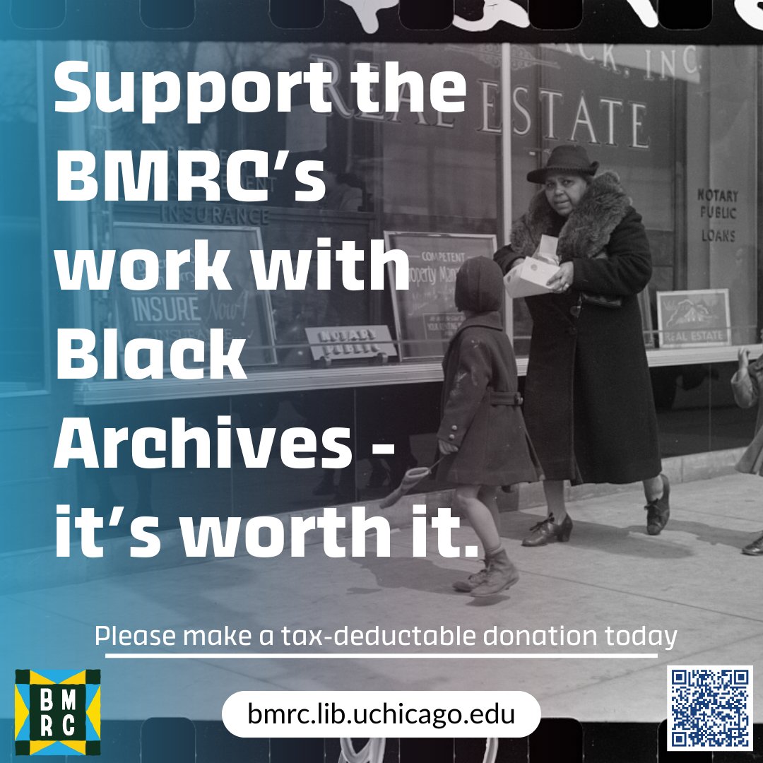 Support us in valorizing and activating  archives of Black experiences! Donate via our website or by using the QR code.