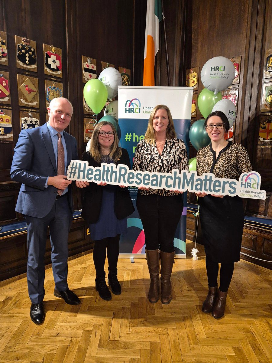We were delighted to attend the recent <a href="/HRCIreland/">Health Research Charities Ireland - HRCI</a>-<a href="/hrbireland/">HealthResearchBoard</a> Joint Funding Scheme celebration! As part of the latest HRCI-HRB JFS round we will co-fund 2 projects led by Prof <a href="/SDoyleTcd/">Sarah Doyle</a> &amp; Prof Farrar <a href="/tcddublin/">Trinity College Dublin</a>. 
👉Info: shorturl.at/N1VhD
🎉Event: hrci.ie/hrci-hrb-joint…