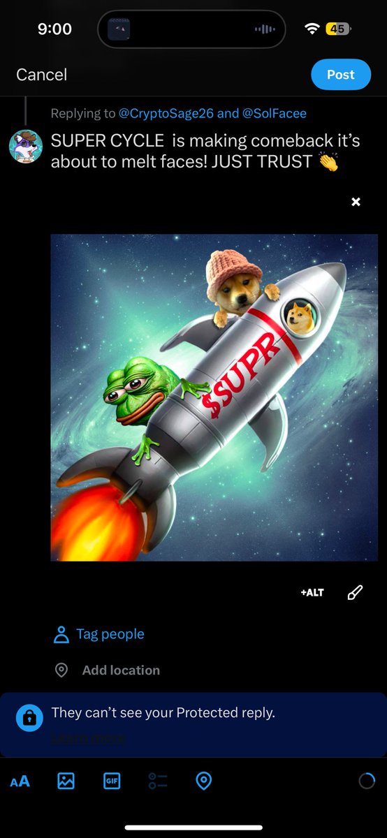 <a href="/nicoletta_sol/">N i c o l e t t a</a> Don’t miss out on $SUPR  <a href="/MemeSuprCycle/">The Memecoin Supercycle</a>  The run up will be insane 🚀🚀🚀🚀