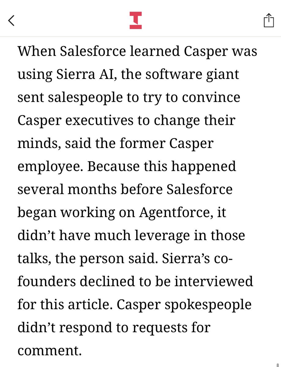 jon_victor_'s tweet photo. Marc Benioff on Salesforce rival Sierra (founded by his former co-CEO Bret Taylor): I don’t think about you at all 

https://t.co/bzQ8cRacFR 

@KevKubernetes https://t.co/Pi6mDIeCnj
