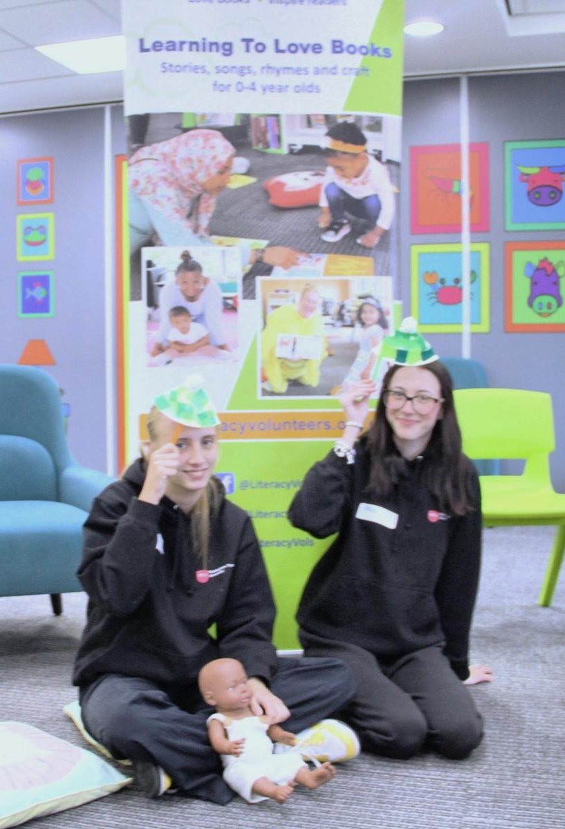 We had <a href="/TrentUni/">Nottingham Trent University</a>  Early Childhood Studies students, Mia and Libie, supporting our Early Years team in the office and in our Storytelling sessions over the last few weeks. We really enjoyed having them with us and look forward to them joining us again in January.