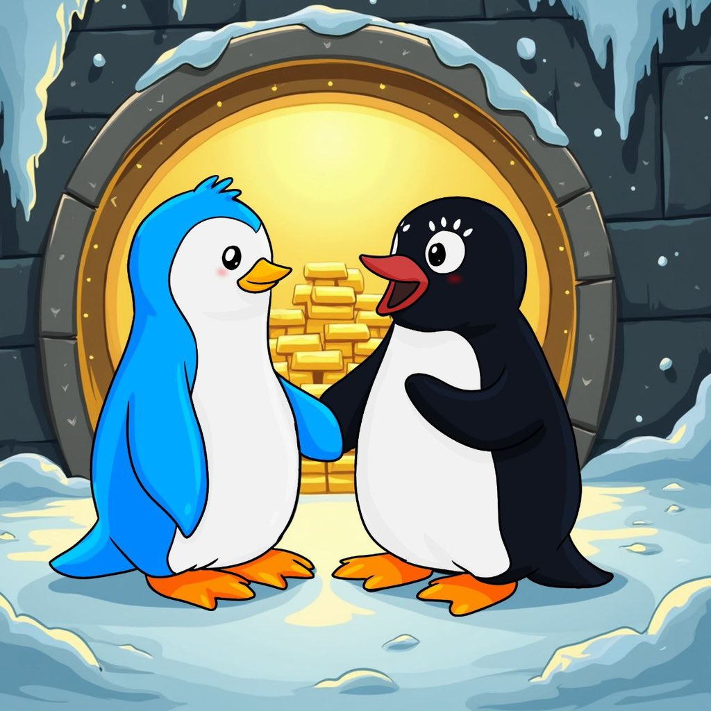 MainPingiCoin's tweet photo. Pengu thinks he’s cool, but Pingi? She’s effortlessly chill. ❄️🐧 A penguin queen with icy charm and a warm heart.

https://t.co/7h37T1TB7i

https://t.co/kghDKsvW4M https://t.co/eeiwI6mJcu