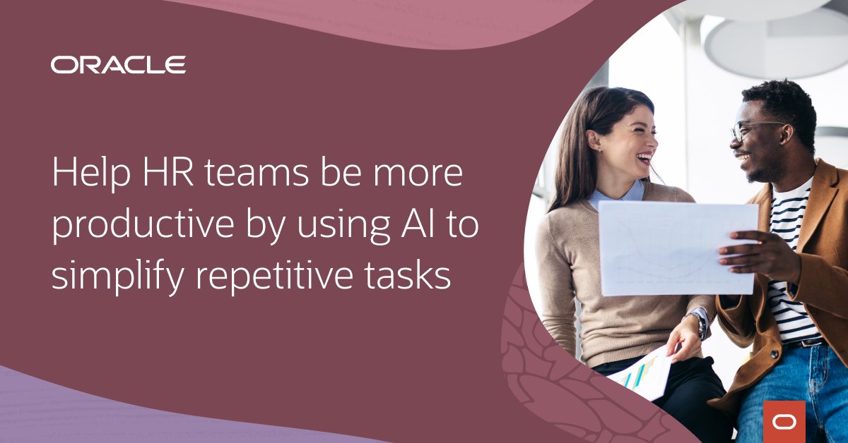 As workloads increase globally, AI steps in to make writing, analytics, and HR-related tasks more manageable. Learn more: social.ora.cl/6019Q0BgJ
