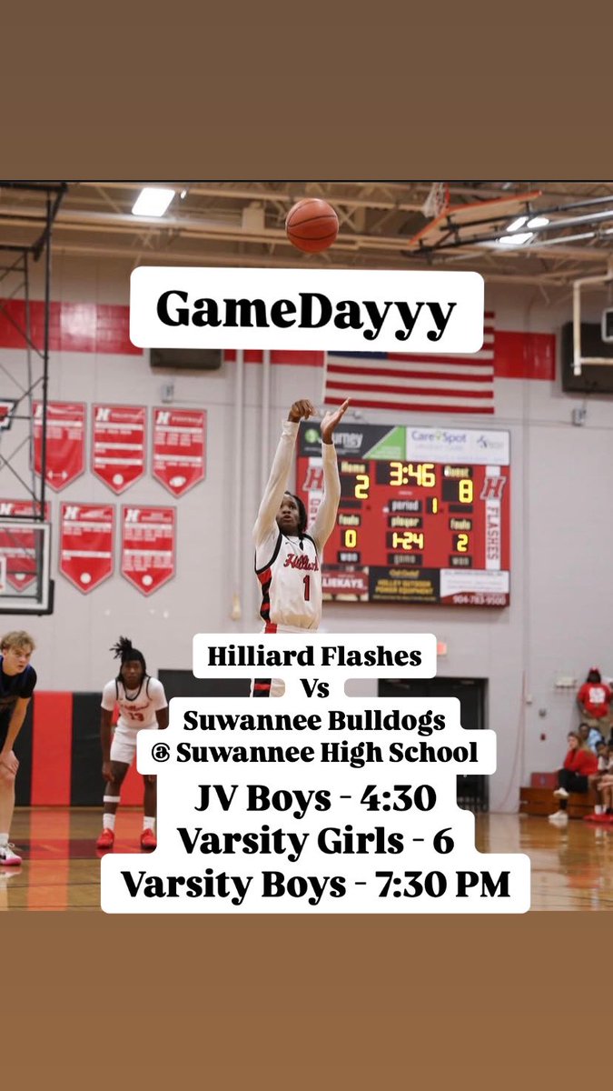 Everybody come out and support the flashes in Live Oak , FL tonight as we take on the Suwannee Bulldogs at Suwannee High School. Everybody come out and supper the flashes as the boys go for there First Away game of the season . First Game is the JV Boys which starts at 4:30 PM.