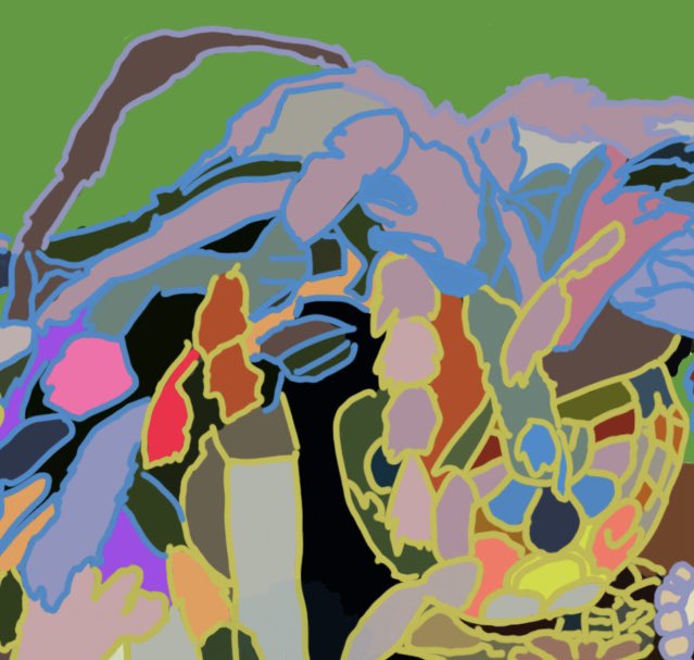 CAdamsLPMS's tweet image. 7G #iPadArt is finishing the quarter with a big still life project they are putting their own spin on. I am obsessed with these crops if their unfinished project progress. #DigitalArt #StudentArt