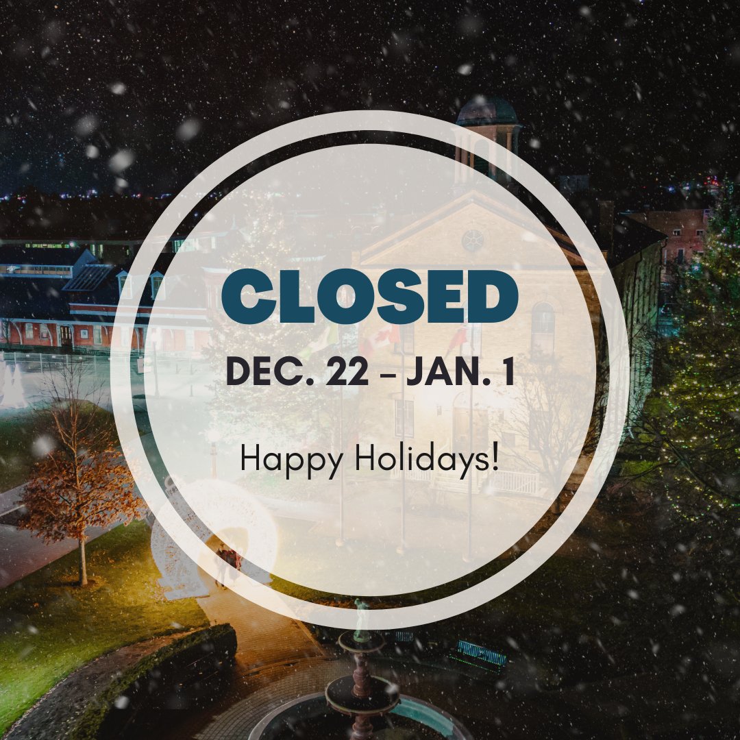 We can hardly believe Christmas is only a week away! The Museum will be closed for holidays from Dec. 22 to Jan. 1.

See you in the New Year! 🎇