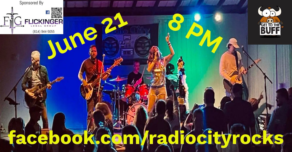 RadioCity_Rocks's tweet photo. Radio City Harry Buffalo patio $5 cover

Event Link - https://t.co/zbMkh8Qfyn

sponsored by Flickinger Legal Group call for a free consultation 614-944-5055
#radiocityrocks  #flickingerlegalgroup  #GetToTheBuff  #harrybuffalo  #harrybuffalowesterville  #westervilleohio https://t.co/yXbycDryrc