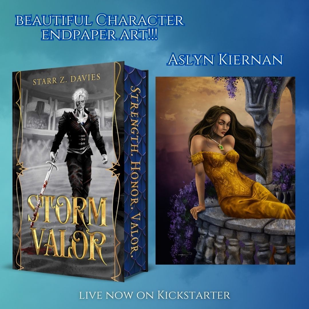 SZDavies's tweet photo. STORMVALOR is live! Check out the art for Princess Aslyn! 

Don't miss your chance to get a copy of this stunning collector's edition of the book before it even releases to the public.

https://t.co/QmxJbUgfSW
#specialeditionbooks #stormvalor #romantasy #fantasybooks #coverreveal https://t.co/Fk0wm0p4Y6