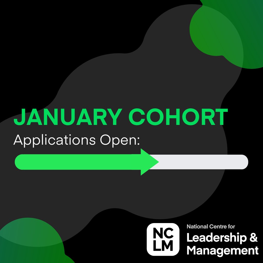 Don’t miss out! Spaces for our January 2025 cohort are filling up fast!

Start the new year strong and take the next big step in your leadership journey. 🌟

Enquire today: ncflm.org/contact-us