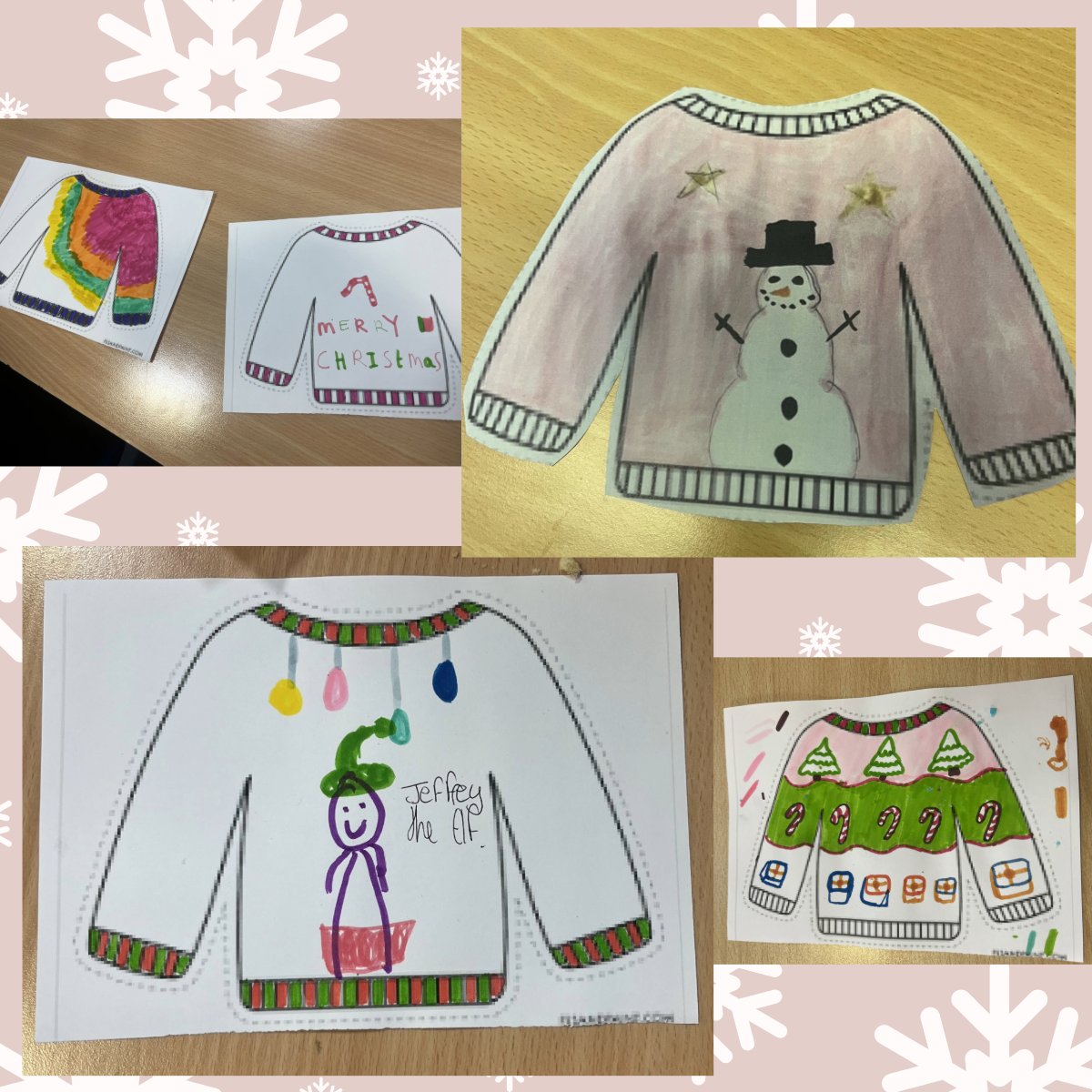 Thank you from our HWB staff to the external agencies such as YMCA, Young Carers and Evolve who have been working with our pupils this term. Over the past few weeks, pupils have been making Christmas crafts whilst discussing what is important to them.
