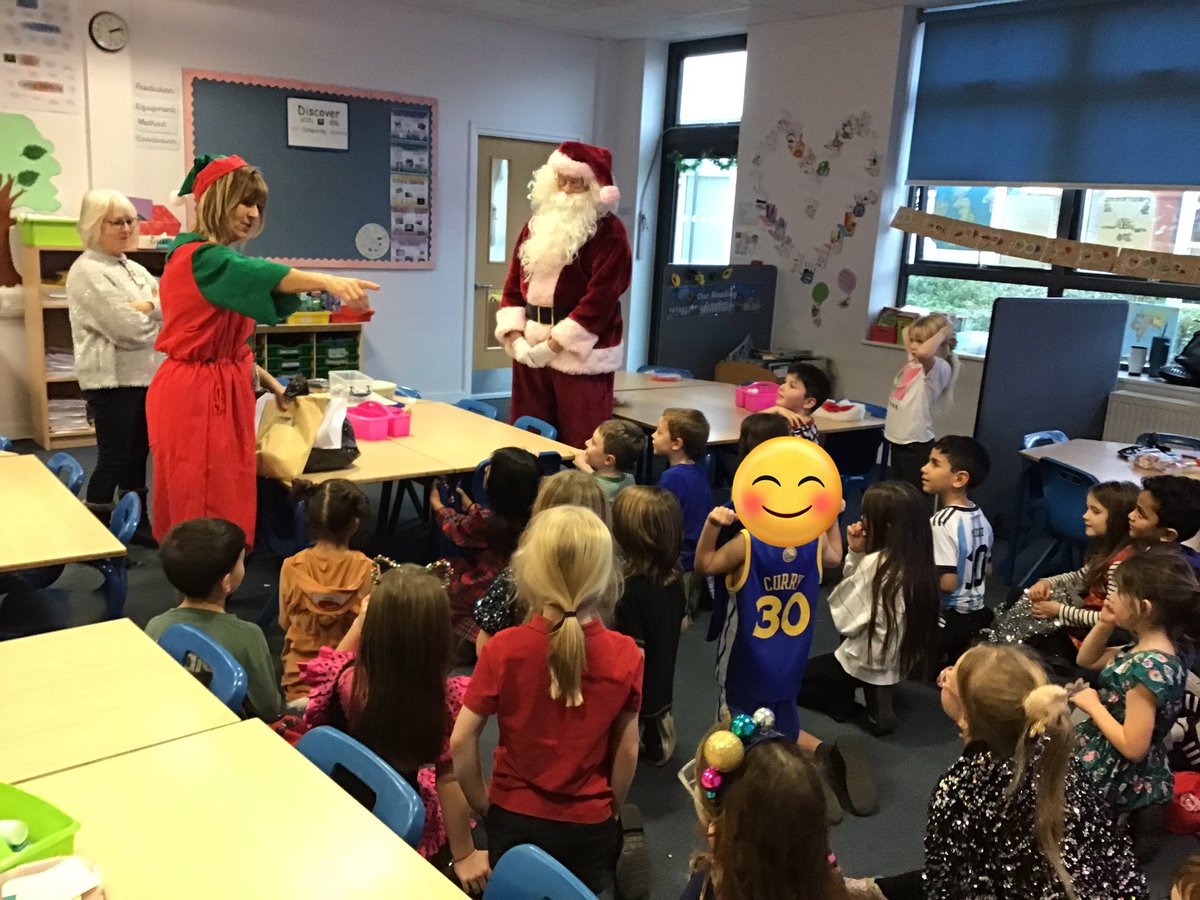 Year 2 had a very special visitor during their Christmas party this afternoon. <a href="/YorkeMead/">Yorke Mead Primary  School</a> <a href="/2YorkeMead/">Year 2 Yorke Mead</a> #christmas