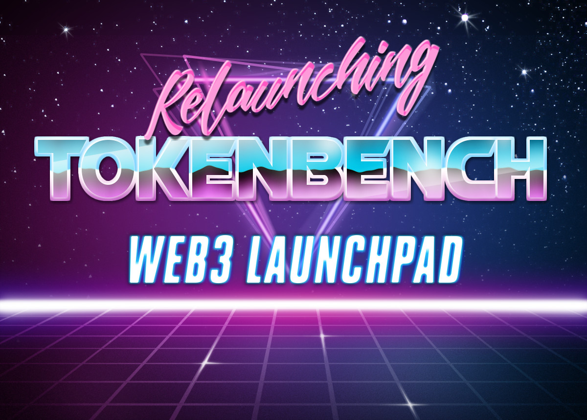 TokenBench's tweet photo. 🎉 Relaunching TokenBench 🎉

The Next-Gen Web3 Launchpad and Discovery Platform!

👉 https://t.co/1b571CWp6D

#tokenbench #web3 #launchpad https://t.co/hg2CvJvBCa