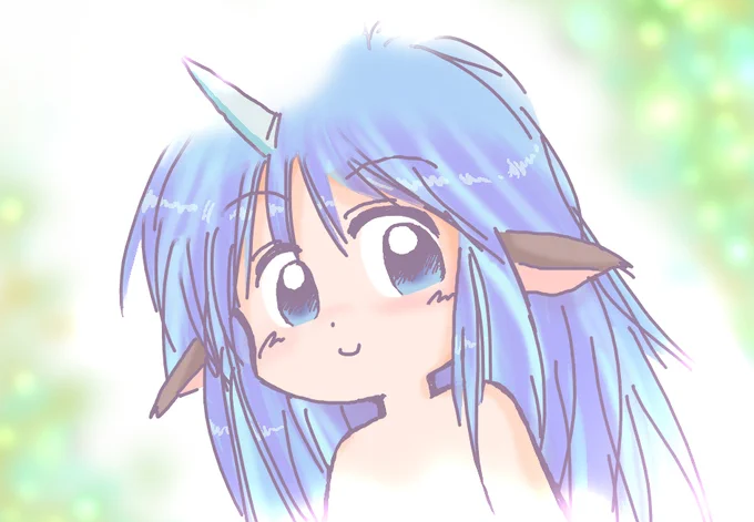 #見た人も無言で角が生えたキャラを貼る 