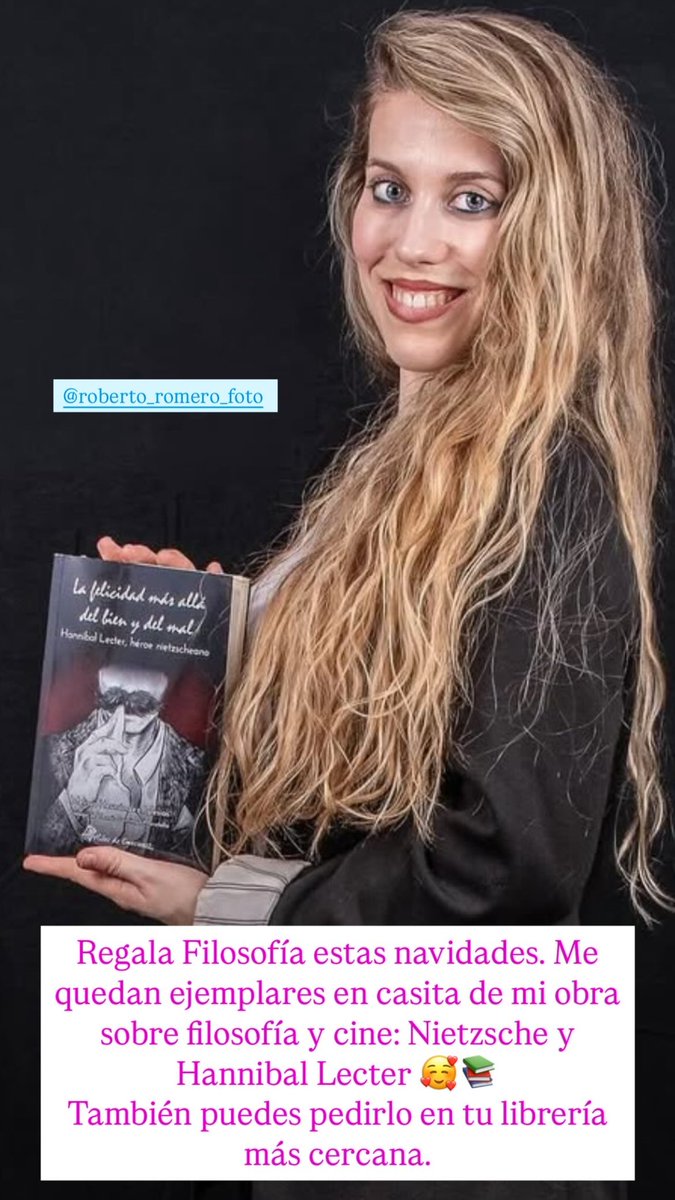 ¿Conocéis los libros de los Simpson, Harry Potter, Lost, GOT… y la Filosofía? He escrito Hannibal (Lecter) y la Filosofía (nietzscheana principalmente).

Puede ser una idea para compartir en estas navidades 📚🎄.