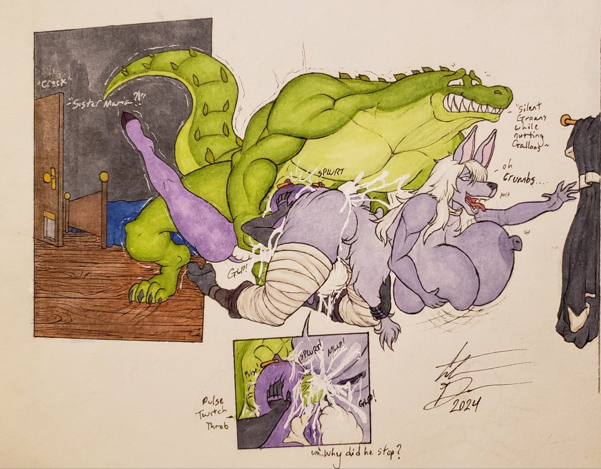 Caught right in the jizz of it. I'm funny.