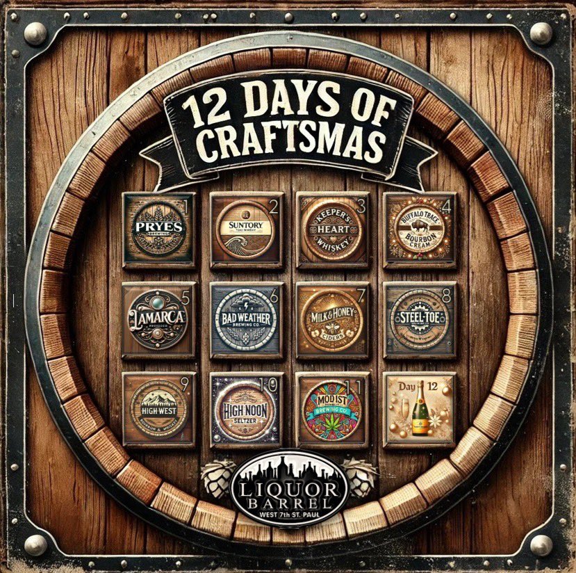 LiquorBarrel7th's tweet image. On the 7th day of Craftsmas we do present to thee… A crazy sale on Local Cider!!! 🍎

Milk &amp;amp; Honey Heirloom Cider 4pks today are only $10.95! 💥

Don’t miss out on this crazy deal!!

#Craftsmas #LiquorBarrel #LocalCider