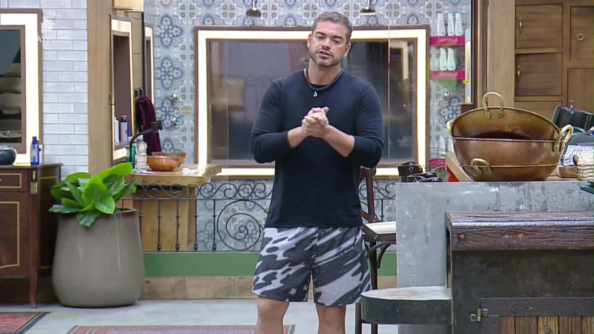 Sidney conversa com seus ADMs e pede votos ao público.

Sidney: "Todas as articulações, todas as manobras para iludir o público que eu vi aqui dentro, todas as mentiras que eu vi aqui dentro, todas as histórias mal contadas, toda fuga de responsabilidades... Preciso muito que