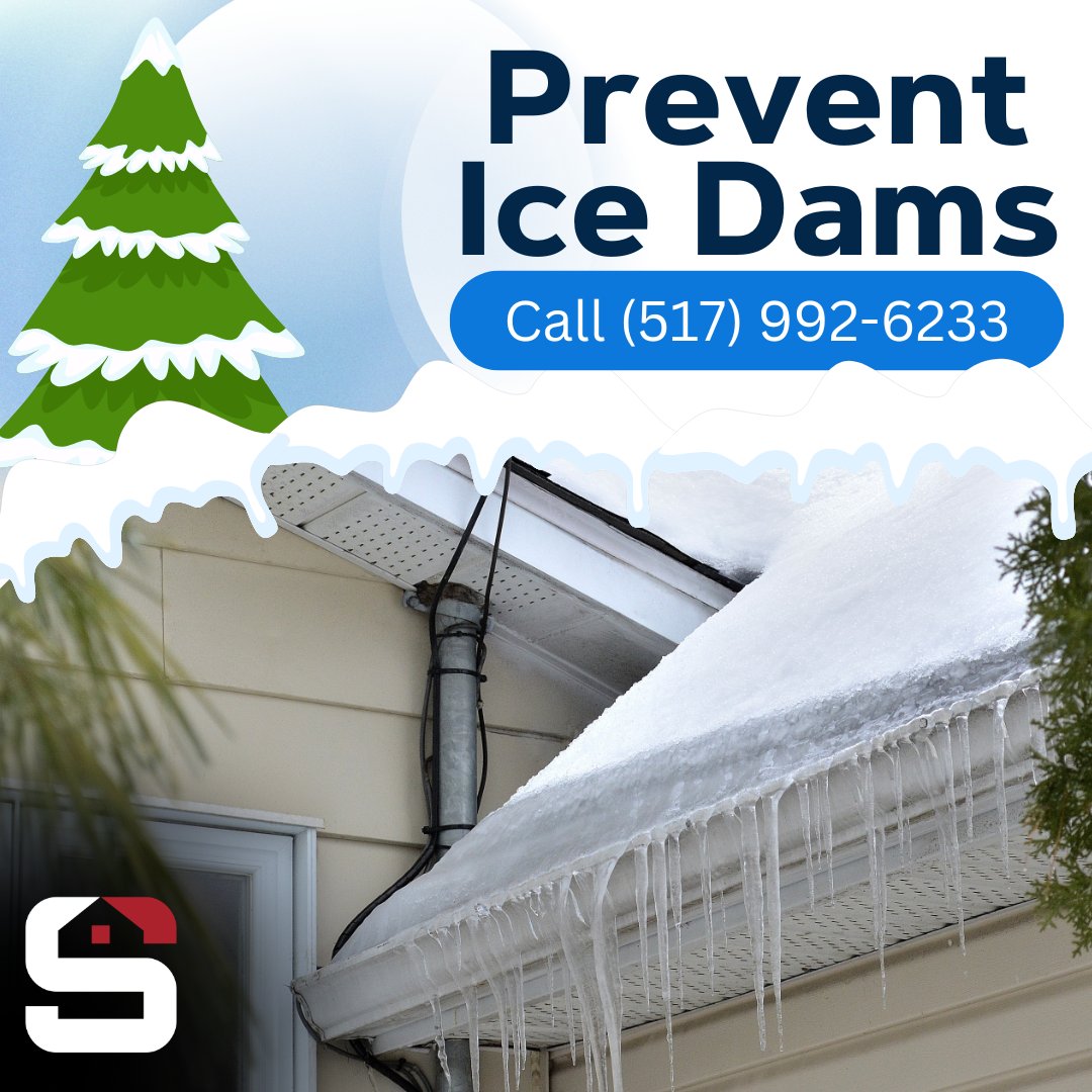 Streamline_Ent's tweet photo. Ice dams can cause significant damage to your home and lead to costly repairs. We specialize in preventing &amp; addressing #icedams. Our team will inspect your #roof, improve #insulation and #ventilation, and ensure proper drainage to prevent #ice buildup. Give us a call 24/7. https://t.co/6R1fnQucR5