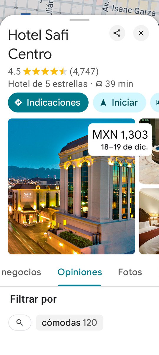 gladis_vzz's tweet photo. Sería una lastima que fueran a ponerle una estrella al Hotel Safi de Monterrey por el acto discriminatorio que cometerion con Sarahí y su Perro https://t.co/XQTWMbdwnX