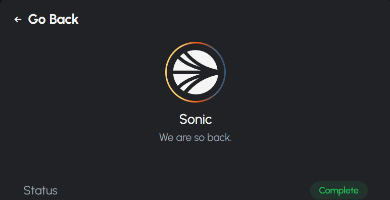 Goodbye FTM <3
GM Sonic