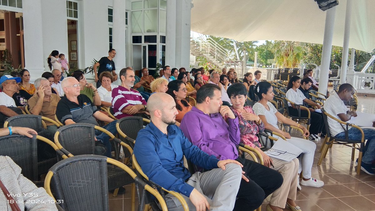 MayrelFuentes's tweet photo. Desarrolla ECTI Centro de estudios ambientales de #Cienfuegos, su balance de trabajo anual 2024. Resultados que avalan el compromiso y la entrega de todos sus trabajadores. Centro colaborador de la #OIEA.
@ArmandoRguezB @adianez_taboada @AndreaArmasRodr @citmacuba @CitmacfgDeleg https://t.co/MQVGpAJ33l