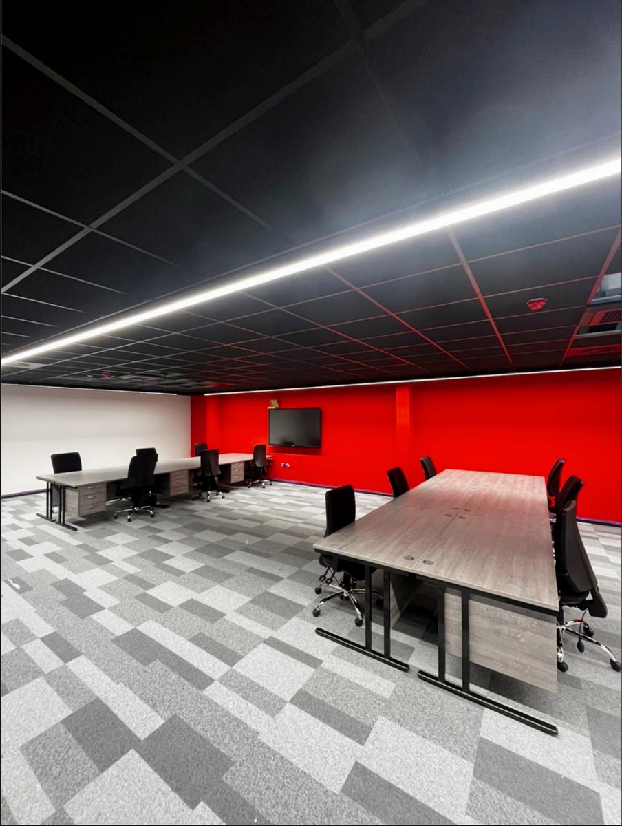 OSILTD's tweet photo. ✨ Another successful installation complete!
We received the order from @elitecompltd in Blackpool late last week, and in no time, our team transformed their office into an amazing, functional workspace. 💼❤️
#OfficeRefurb #EliteCompetitions #QuickTurnaround https://t.co/ax8Fgc7rgB
