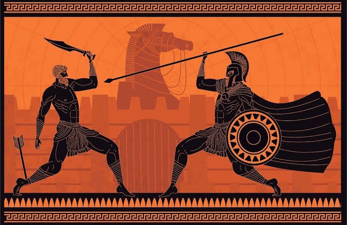 The wrath sing, goddess, of Peleus' son, Achilles, that destructive wrath which brought countless woes upon the Achaeans, and sent forth to Hades many valiant souls of heroes, and made them themselves spoil for dogs and every bird; thus the plan of Zeus came to fulfillment

Iliad