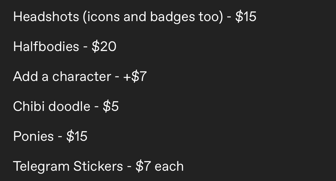 mattyena's tweet photo. It’s official now! We could use all the funds we can, so I’m taking commissions while I’m between jobs! If you’d like art that’s cool or whatever https://t.co/o1zYNYccGW