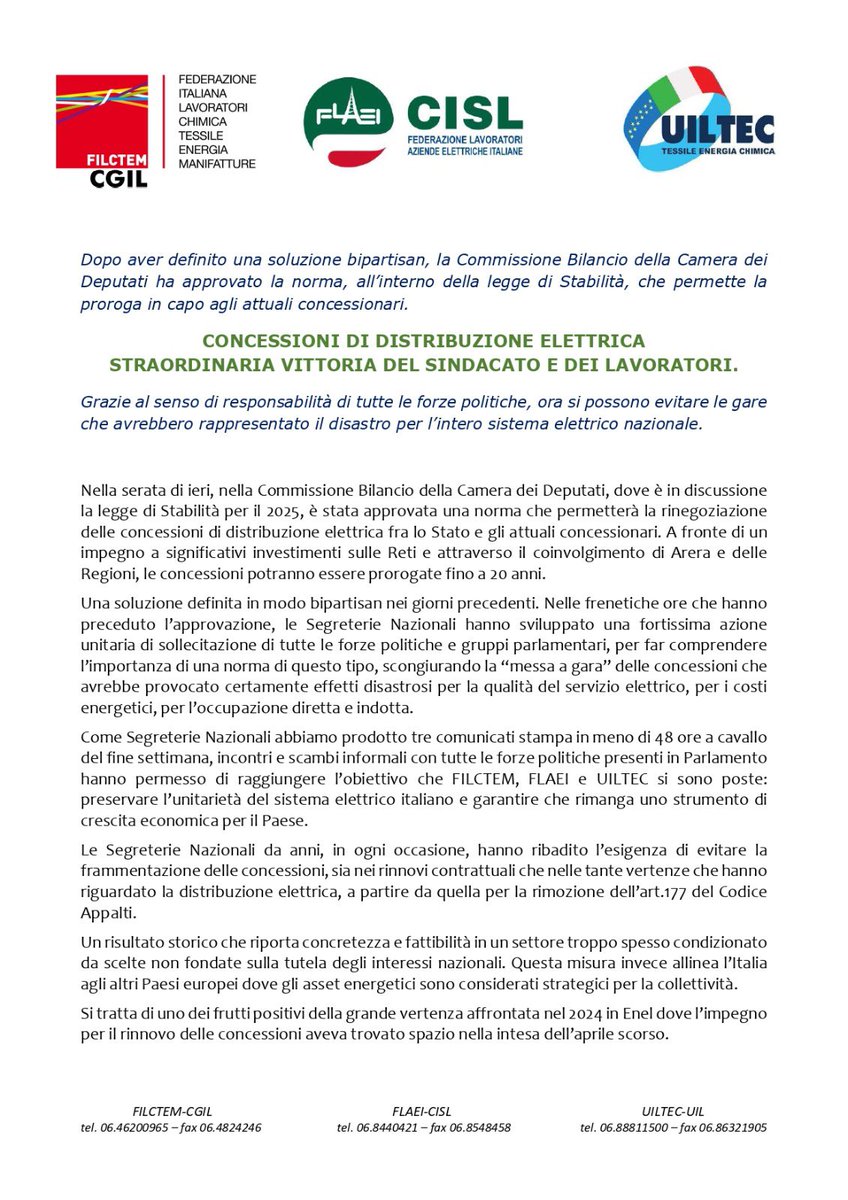 FLAEI Cisl Piemonte tweet media