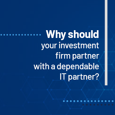 TTechT's tweet photo. Do you run an investment firm? We live and work in an increasingly digital era. If your technology goes down, so does your profitability. Don’t let this happen to you. Check out our IT Services for Investment Firms PDF for more info. https://t.co/W3LrWh7xeN