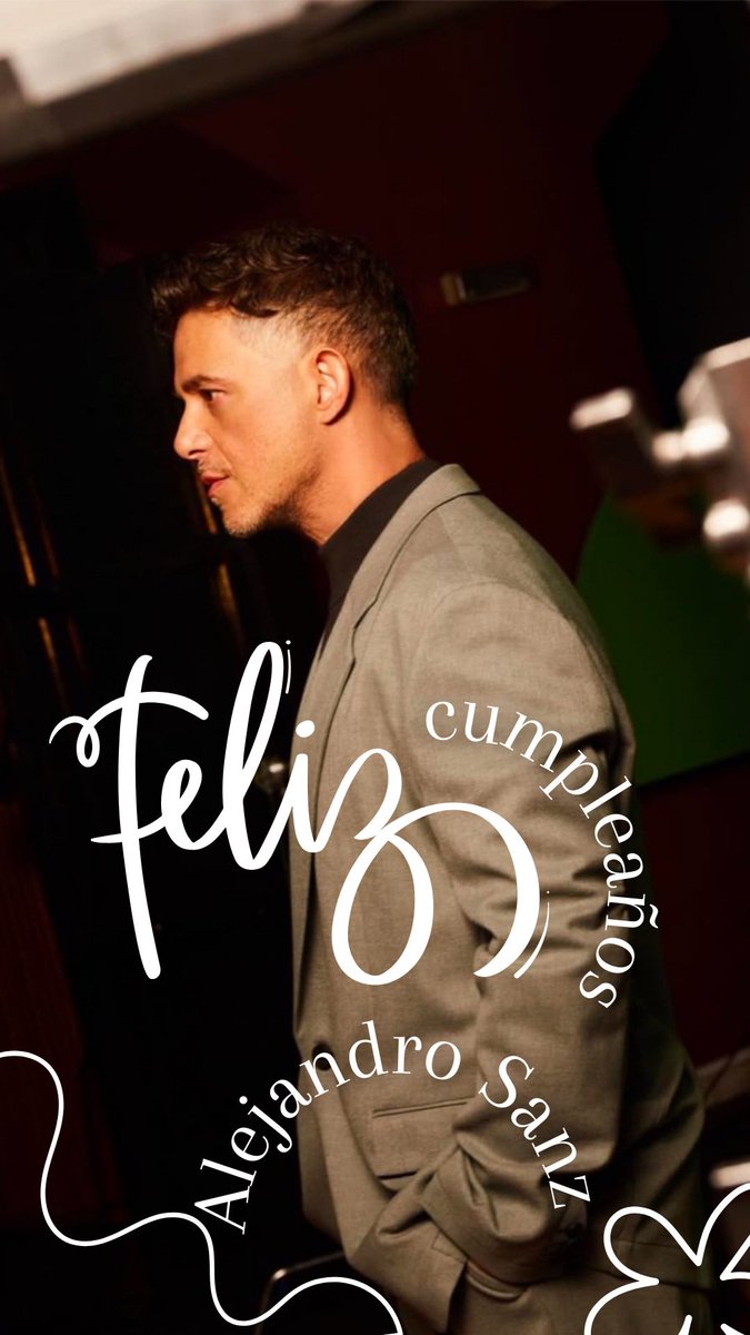sonymusicca's tweet photo. ¡Feliz cumpleaños  @AlejandroSanz ! 🎂🎊🎁
#AlejandroSanz https://t.co/IecXSu6LUl
