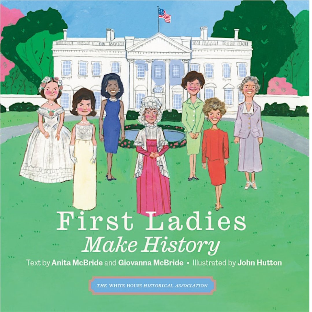 AnitaBMcBride's tweet image. 📚 Bring your little history buffs to The People’s House Shop this Friday! Gigi &amp;amp; I will be signing copies of First Ladies Make History — a playful look at the incredible women of the White House! 🗓️ 12/20 📍 DC 🔗 Info: eventbrite.com/e/meet-the-aut…  #FirstLadiesMakeHistory