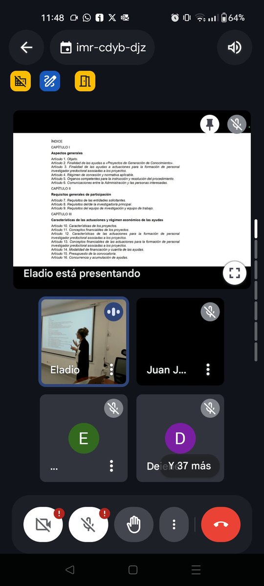 Ayer celebramos en nuestras instalaciones el Workshop "Elaboración de Proyectos del Plan Estatal de Investigación", organizado por <a href="/invest_ull/">Investigación y Transferencia ULL</a>

Gracias a la Dra. <a href="/giraldezT/">Teresa Giraldez</a>  por su presentación y consejos 😉

<a href="/CienciaULL/">Cienci@ULL</a>