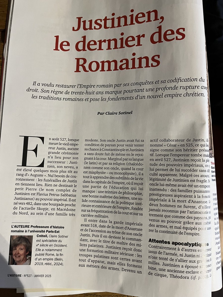 CRHEC (Centre de recherche histoire UPEC) (@crhecu) on Twitter photo Claire Sotinel rédige le principal article du dossier du magazine L’histoire consacré aux débuts de Byzance <a href="/maglhistoire/">L'Histoire</a> Claire Sotinel rédige le principal article du dossier du magazine L’histoire consacré aux débuts de Byzance <a href="/maglhistoire/">L'Histoire</a>
