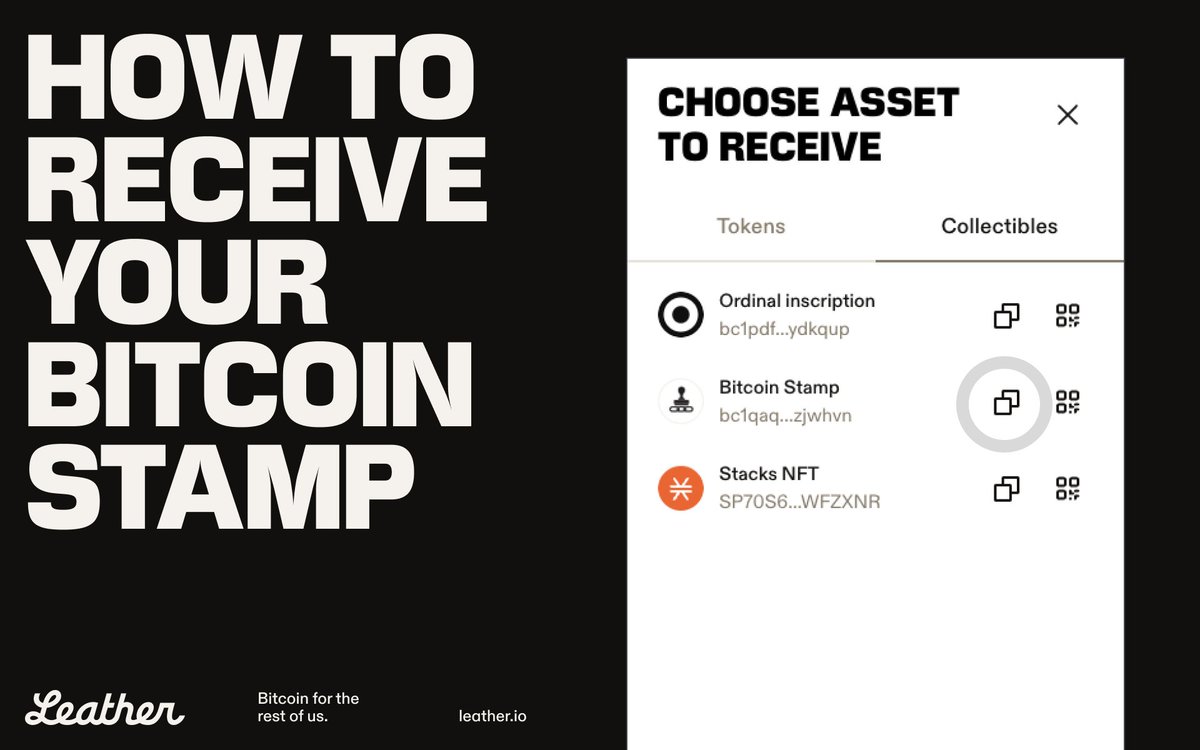 Leather - Grow your Bitcoin tweet media