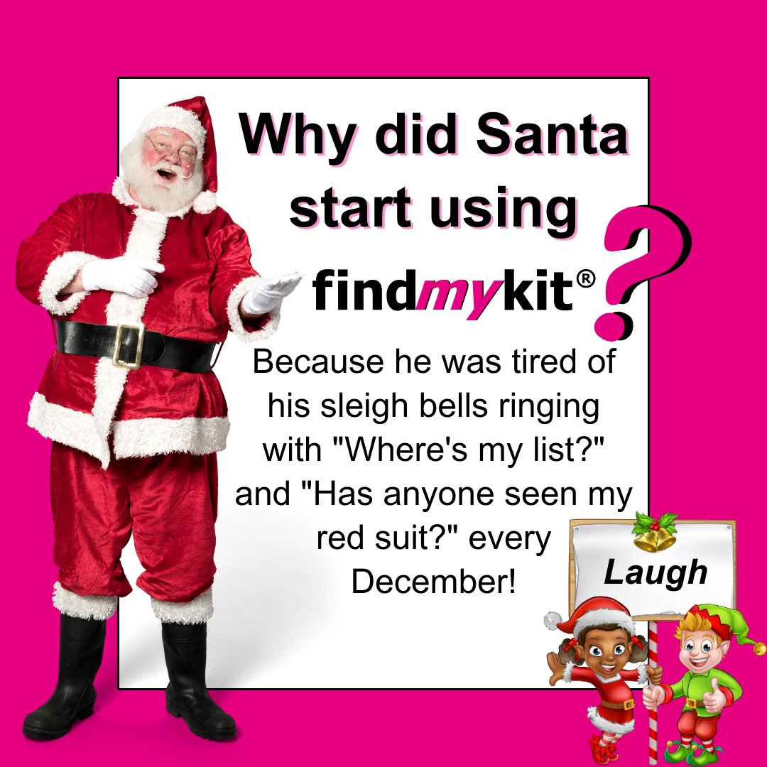 findmykit's tweet photo. 🎅 Even Santa Needs a Little Help! 🎅

Stay organised like Santa this holiday season with Findmykit—because even the jolliest among us could use a hand keeping track of our essentials. 🎄✨

#Findmykit #HolidaySolutions #LostProperty https://t.co/OyFV7QwnOX