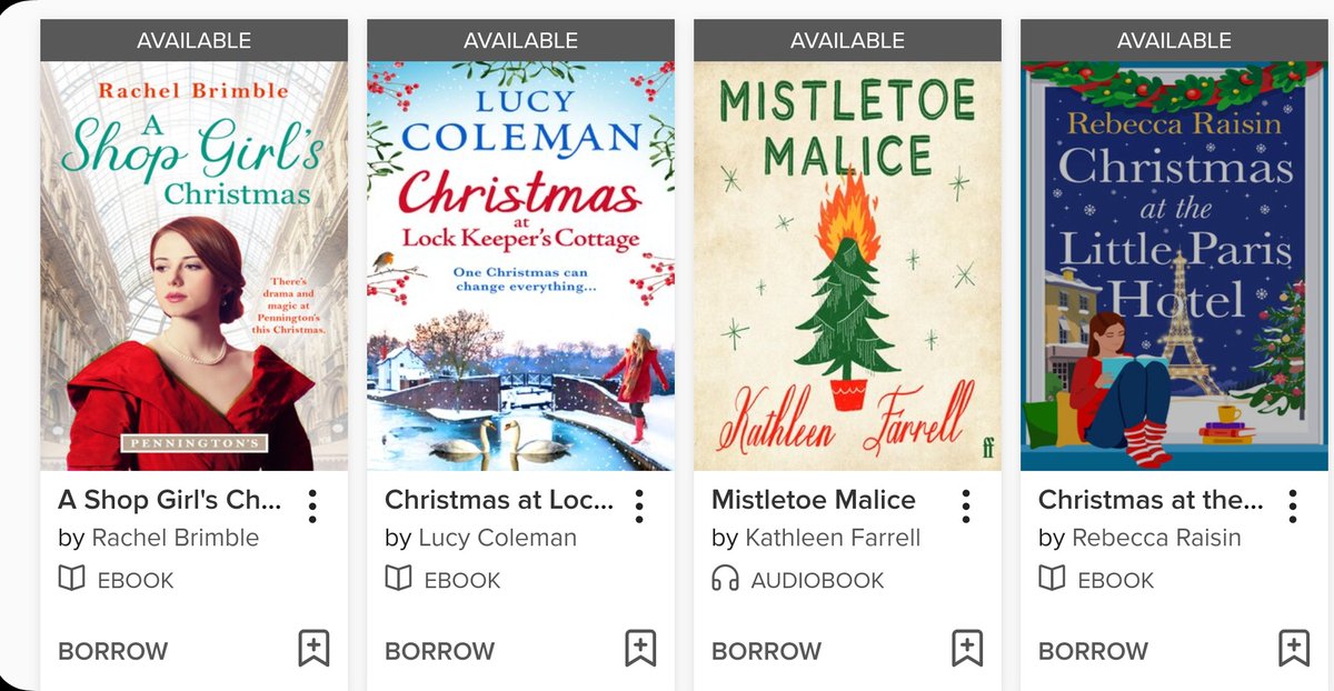 lincslibraries's tweet image. Get into the festive spirit with our #Libby Christmas selection box!

Libby has the perfect Christmassy e-books, e-audio and digital magazines.

Best of all they're free with your library card! Download the free Libby app today.

#SeasonOfReading