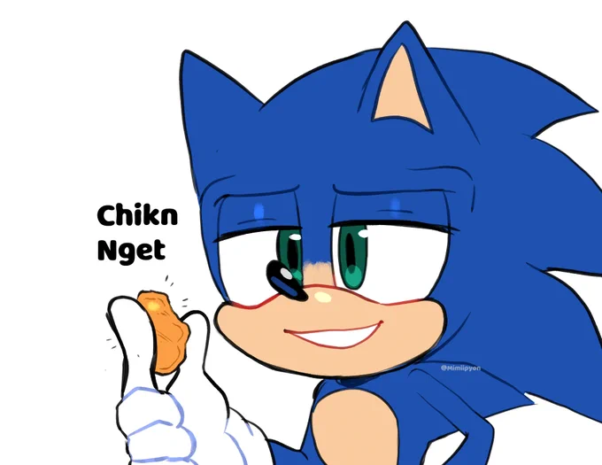 Would you accept Sonics Chikn Nget? --#sonicthehedgehog 