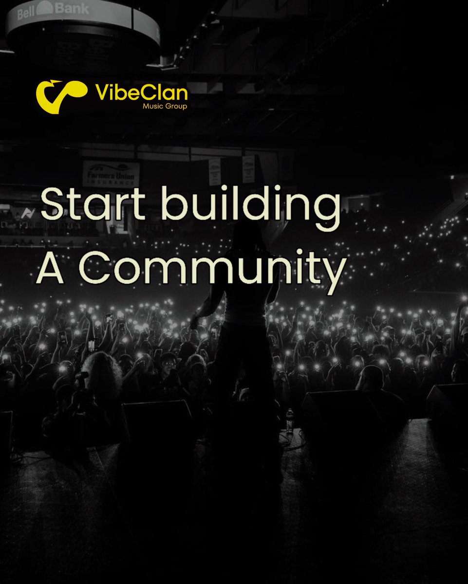 VibeClanMG's tweet photo. Your community as an emerging Artist is as important as a hit Record. Build it 🧱 #VibeClanMusic https://t.co/eFX9xdPkad