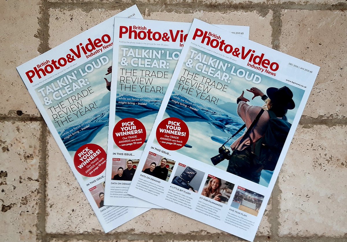 Christmas / New Year issue of 'the only photo mag that matters*' 
(*With thanks to The Clash) now hitting letterboxes, desk tops &amp; doormats up and down the UK! Bumper issue to bring you up to speed on all the latest  #photonews, #photographynews 
Link in bio to read! 👀